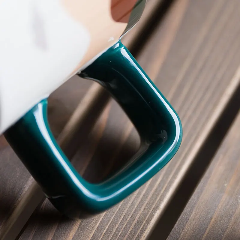 Wholesale Sublimation ready Porcelain White Ceramic Coffee Ceramic Mugs  Cups with Large Handle for Hot or Cold Drinks