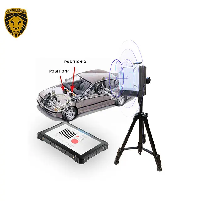 Car positioning detection equipment detection locator