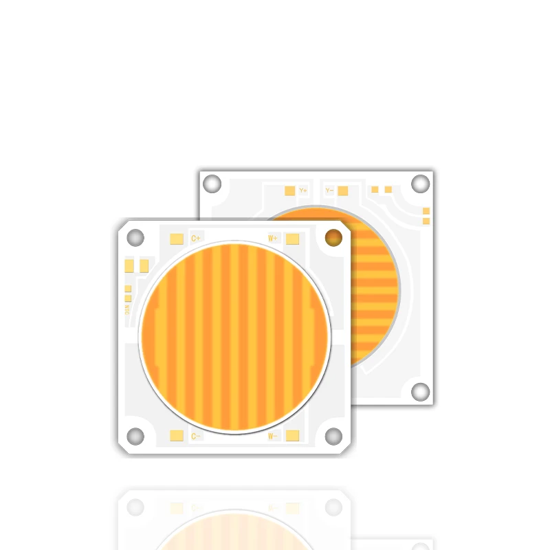 Custom 5454 Size 51-57V 60V 150W 200W Warm And Cold Bicolor Cob Led Chip