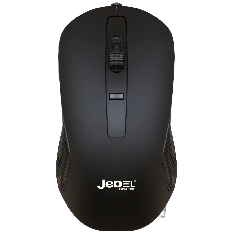 Jedel Ergonomic Design 4D Office Wired Mouse 1600 DPI Adjustment Business Normal USB Mouse Mice for Laptop Desktop