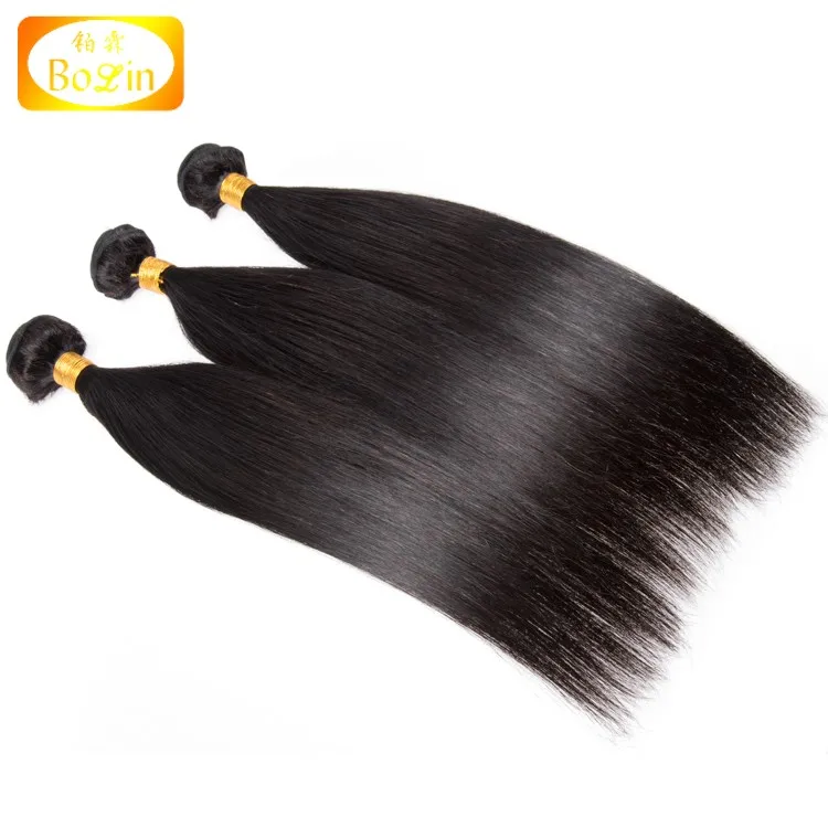 
Wholesale 100% Unprocessed Cuticle Aligned Brazilian Straight Hair Virgin Human Hair 