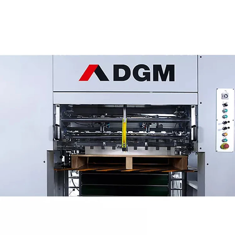 DGM Processing Machinery Automatic Flatbed Creasing Die Cutting printing slotting die cutting machine