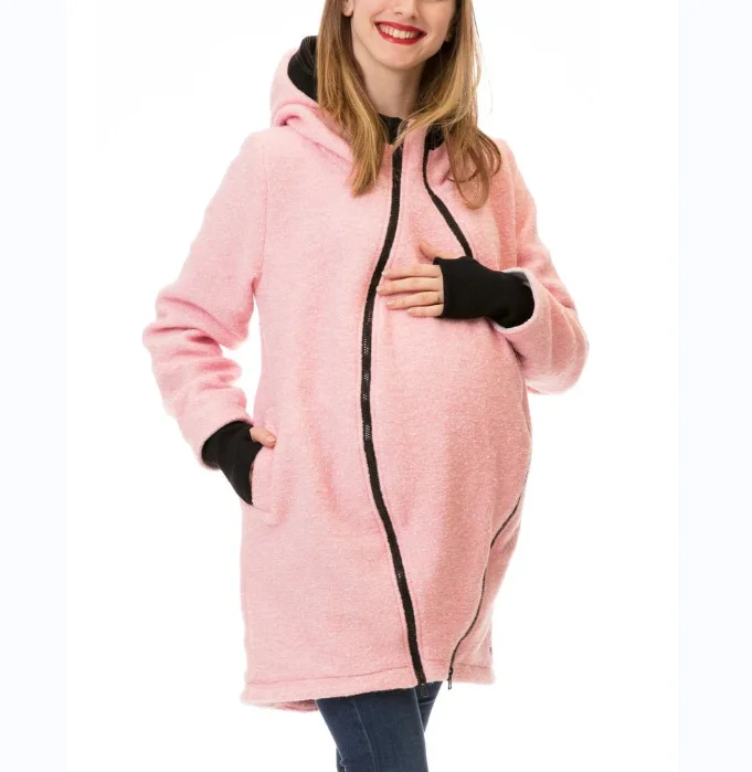New 3 in 1 Winter Maternity Parka fur coat women coats ladies pregnant woman jacket and coat