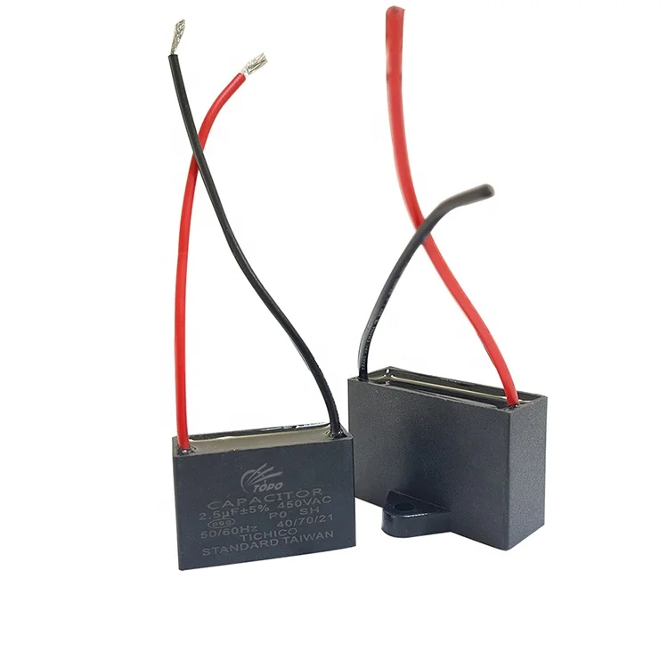 450V 1uf 1.5uf 2uf 2.5uf 3uf 3.5uf 4uf CBB61 ac electrolytic fan running capacitors use for fan motor