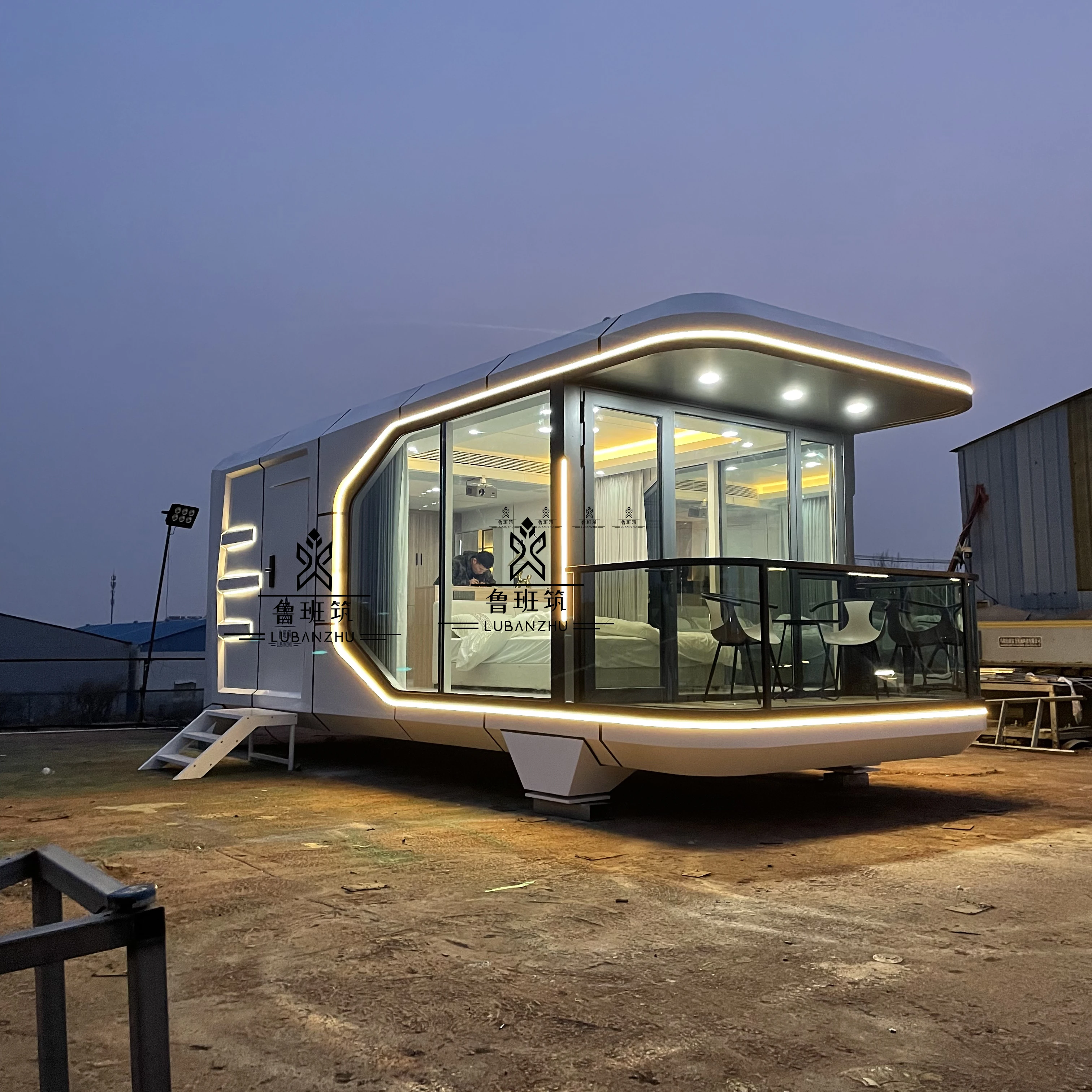 Professional  Soundproof Office Prefab Houses modular house for private home  tiny house