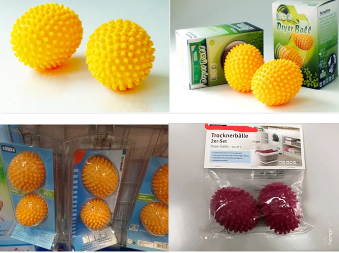 Экологически чистый шар для сушки белья
