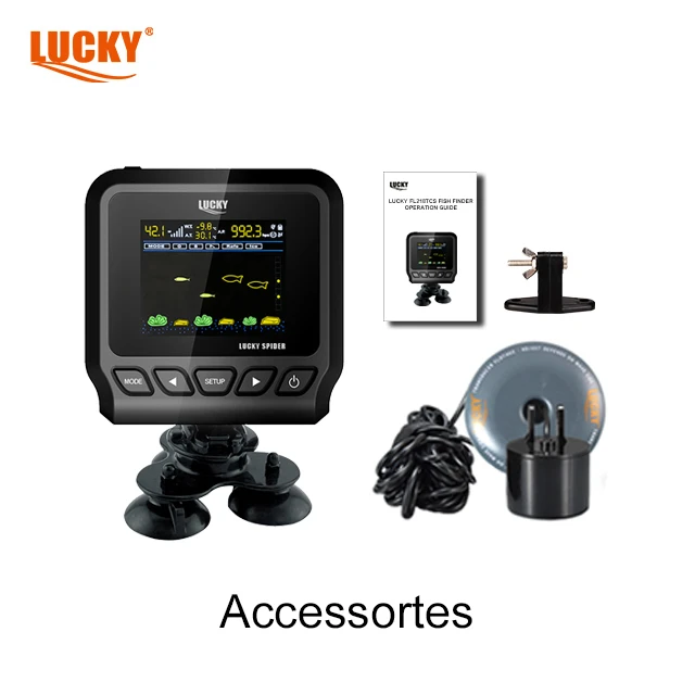 LUCKY FL218CS-T the best cheap fish finder sonar fishfinders