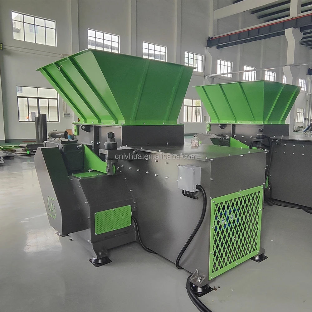 Single Shaft Metal Shredder Crushing Machine Price Hdd Foam Fabric Ginger Shredder Machine