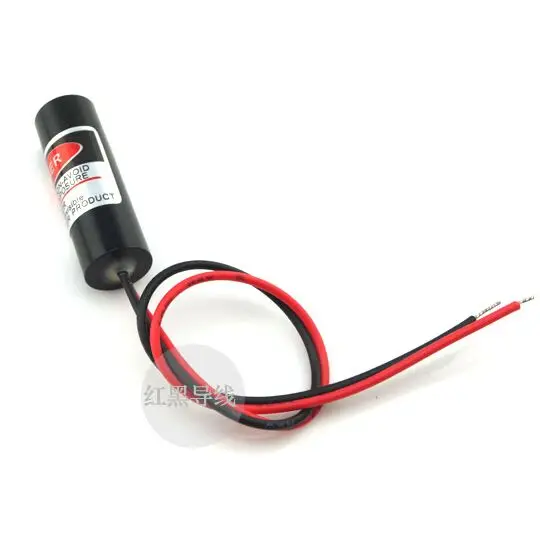 FU808L200-BD10 (коннектор питания постоянного тока) FU808L200-BC10 (красный + черный кабель) 10x30 мм 808nm <1 мВт инфракрасный лазерный диодный модуль свет лампы