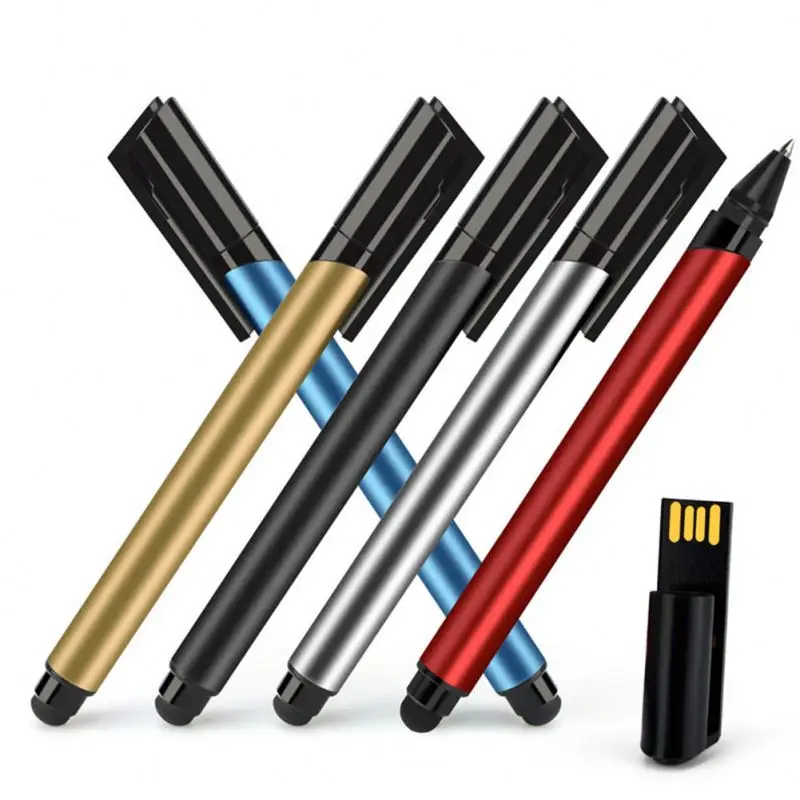 Personalized Pen Drive High, Speed Custom Stylus Usb Flash Drive With Touch Pen/