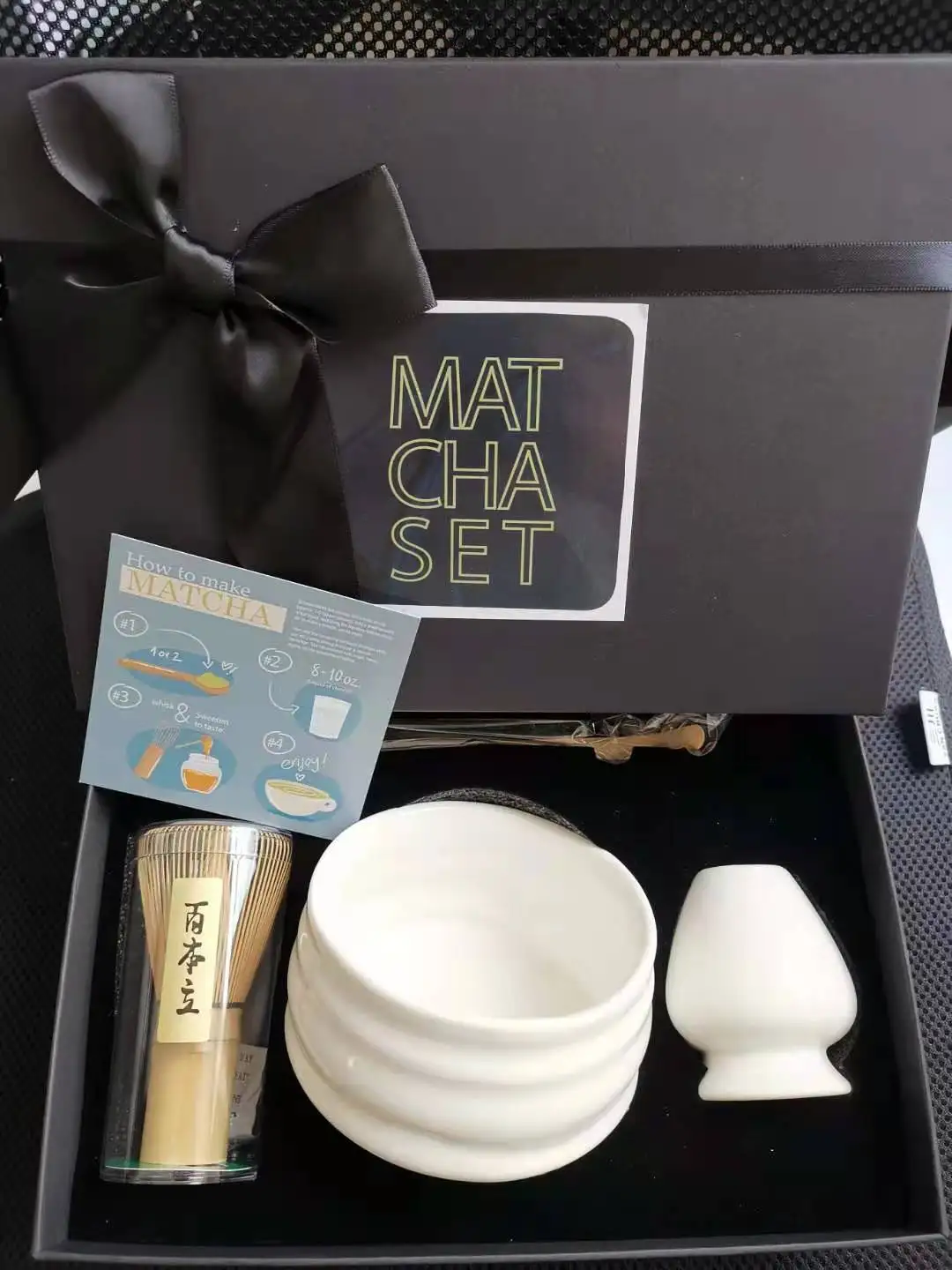 matcha tea ceremony kit  tea kit customised matcha green tea