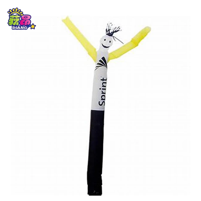 High quality customized advertising dummy air tube man inflatable clown sky dancer man
