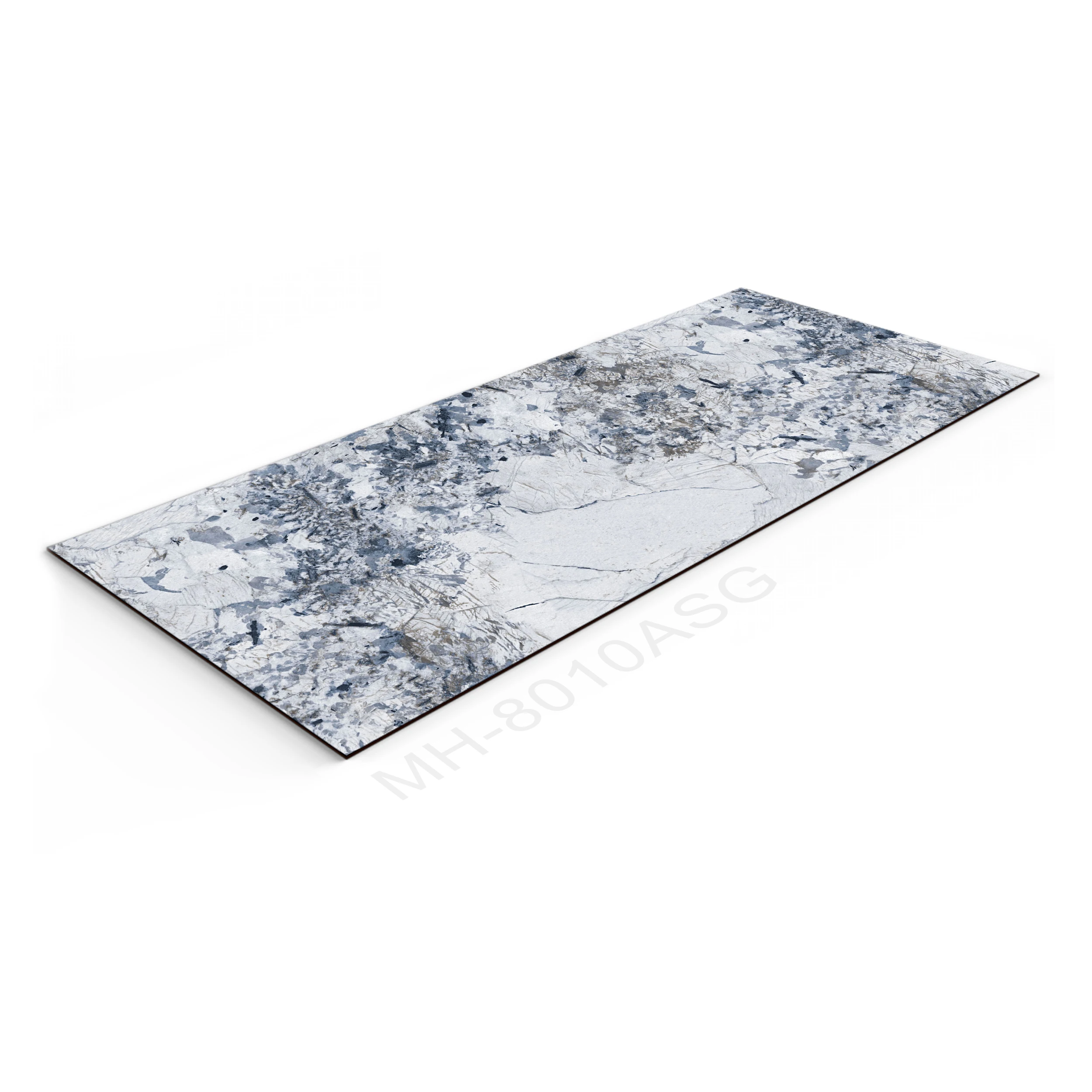 Stone Film interior decorative bamboo fiber EVEN grain Glossy board for wall price wpc wall panel Solid Panel
