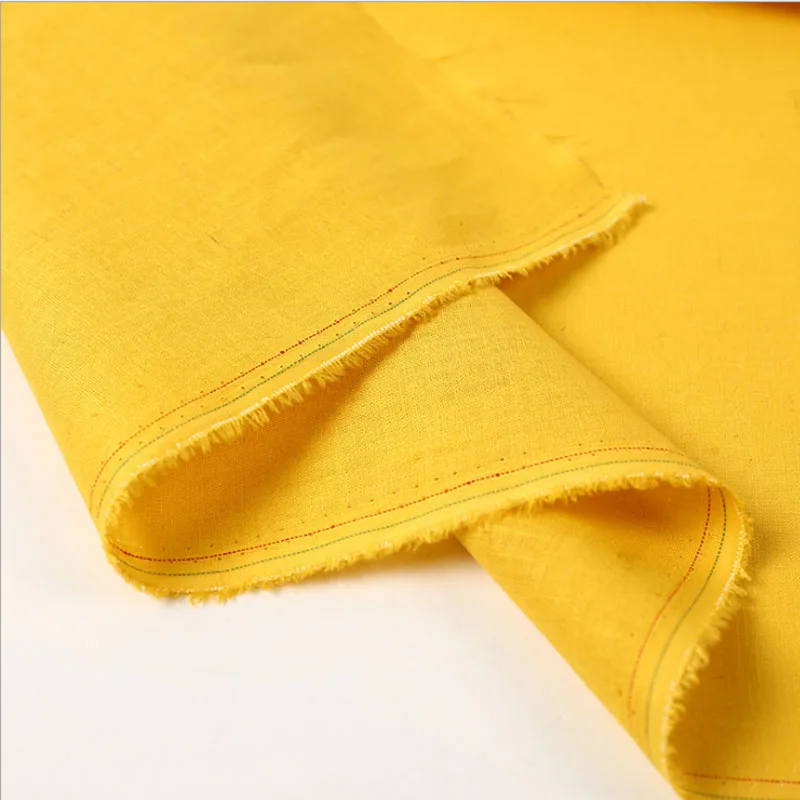 Hot Sale 55% Linen 45% Viscose  Fabric For Garment Custom Product  Soft High Quality Linen Fabric For Clothes
