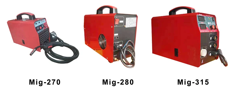 
China Factory-supply Mig/Mag CO2 Shielded Welding Machine Mig IGBT Module Inverter DC welder Mig160 180 270 350 