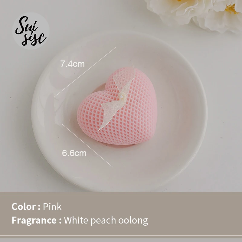 Heart Scented Candle Classic Home Decor Preserving Luxury 100% Nature Soy Wax Candle Valentines Gift Soy candle