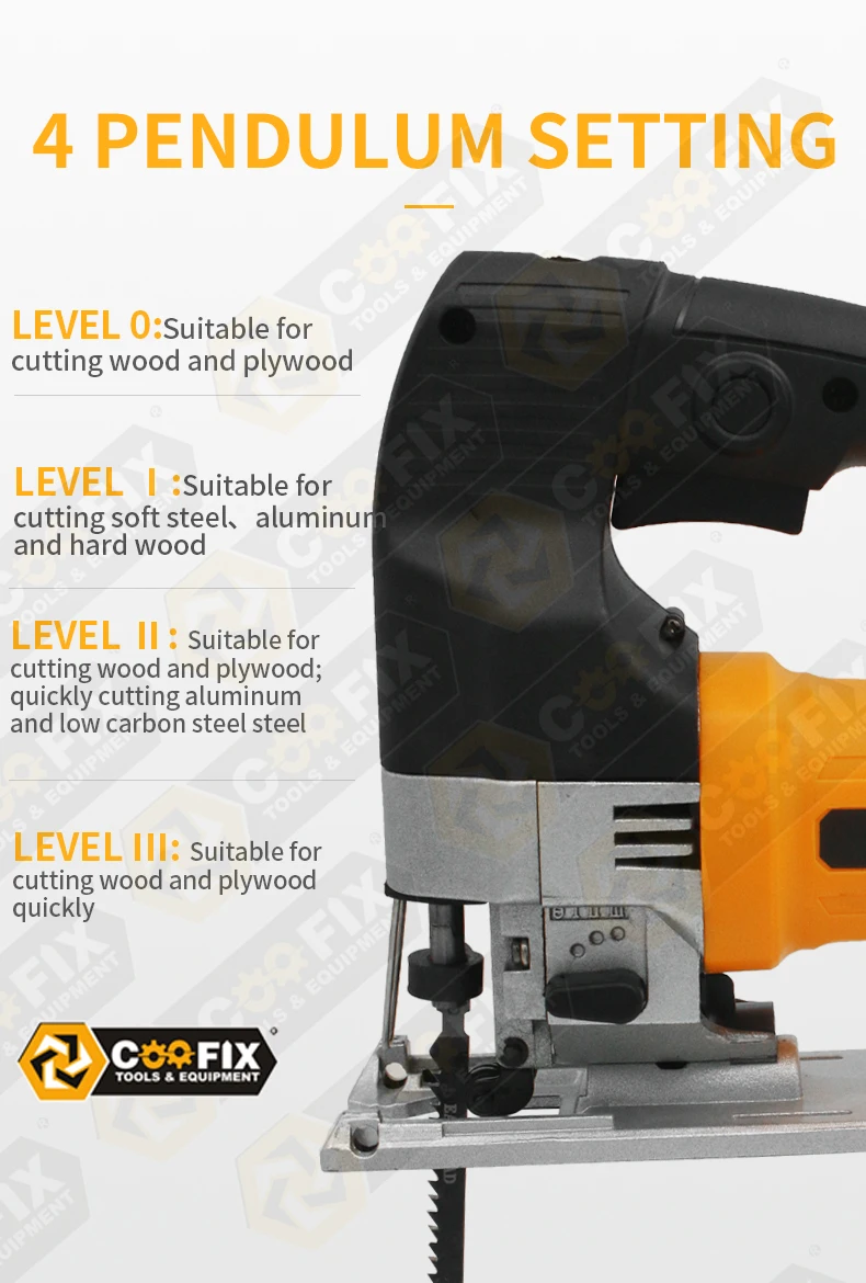 Coofix CF-JS002 220V 65 мм портативный Электрический лучший профессиональный мини ножовочный