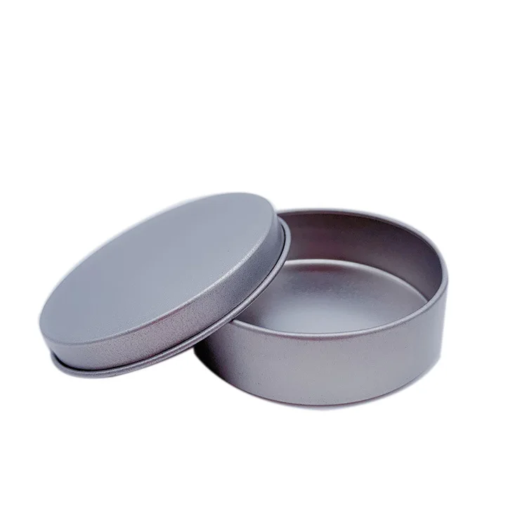 75x25mm Manufacturers Tin Cans Sealing Compound Makou Gift  Small Round Iron Box Frosted Round Box Metal Packing Tin Box