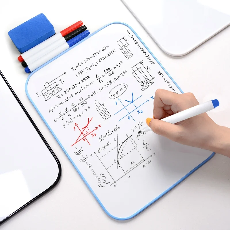 Wholesale Erasable Small Children Desktop Handwriting Double Side Writing Notes Message Magnetic Board