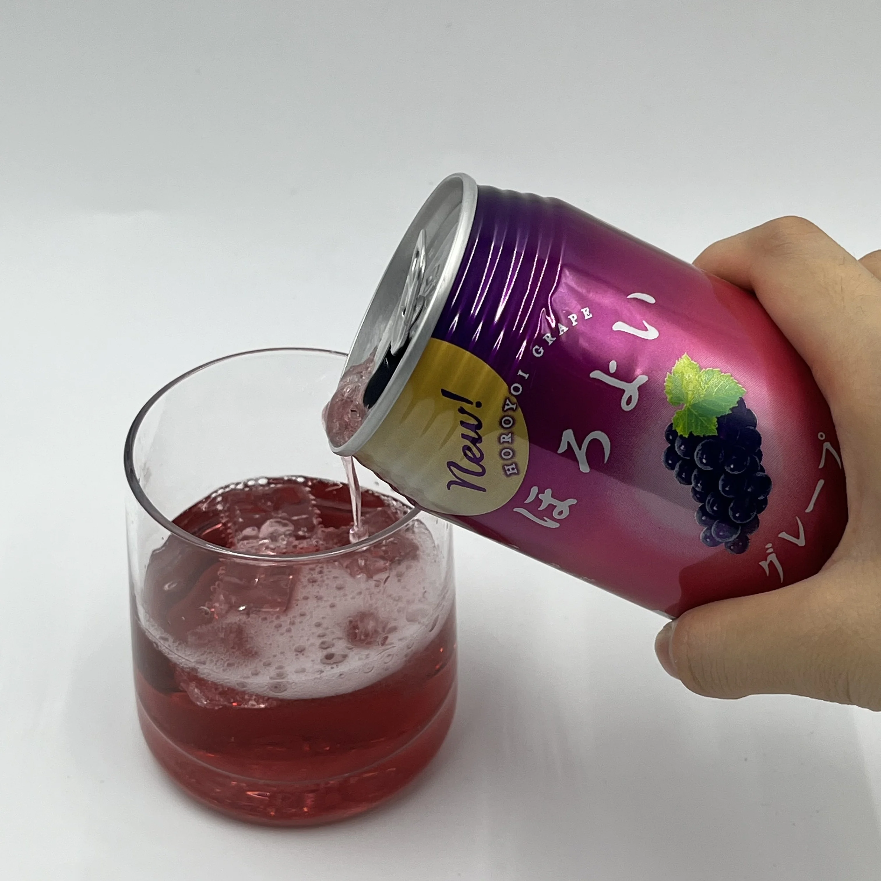 350ml grape flavored alcoholic beverage filling pre-mixed cocktail sparkling juice wine OEM Private Label