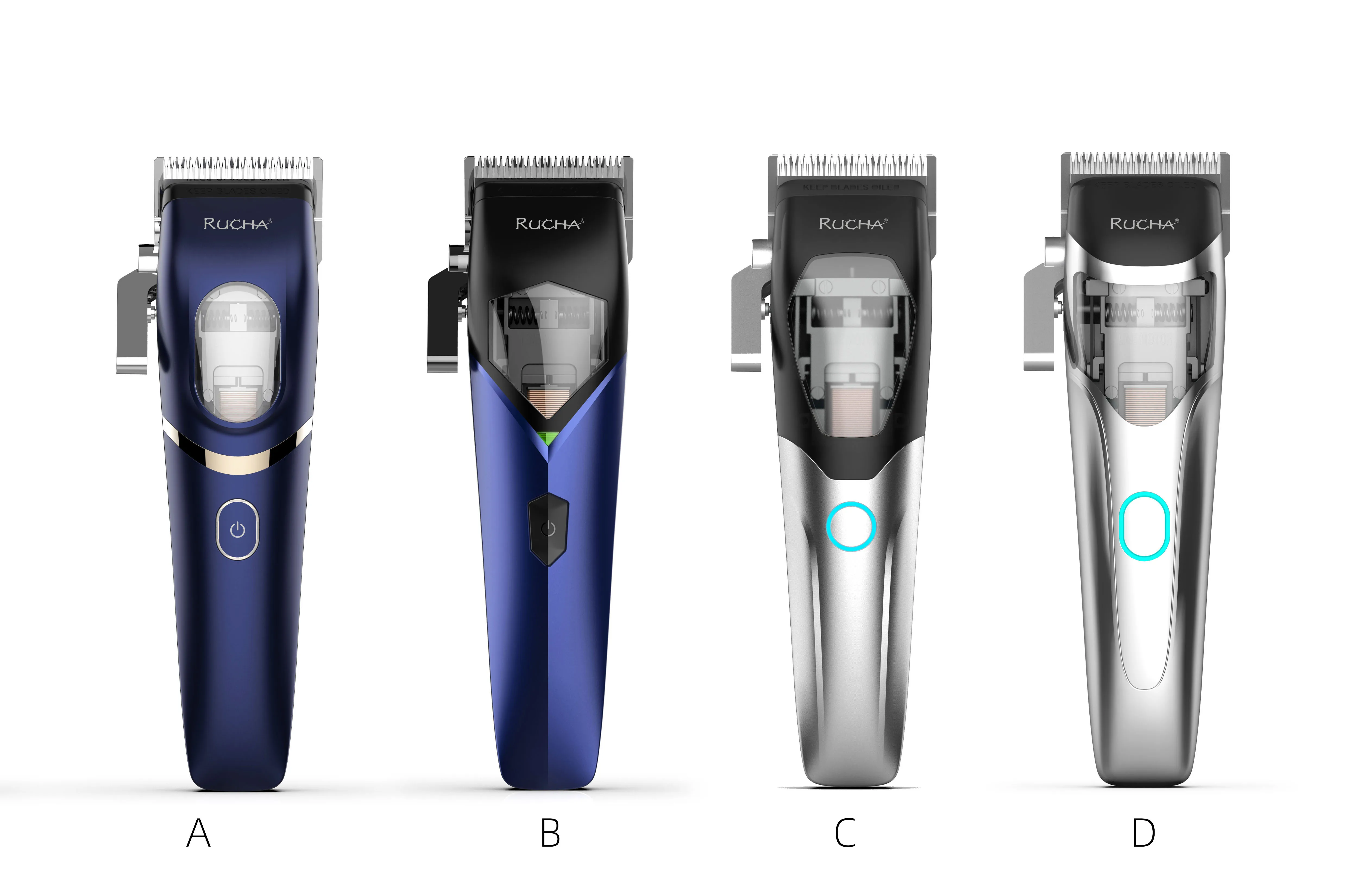 Professional Electric BLDC Hair Clipper Ector Motor Hair Trimmer Foil Shaver Cordless Hair Barber Clipper