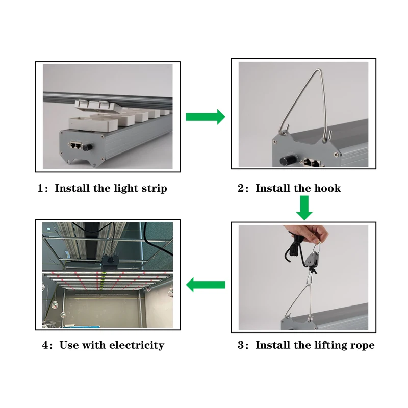 Learnew growing led B3 1000w 1000W led grow light vertical farming plant spider led grow light LED Grow Light
