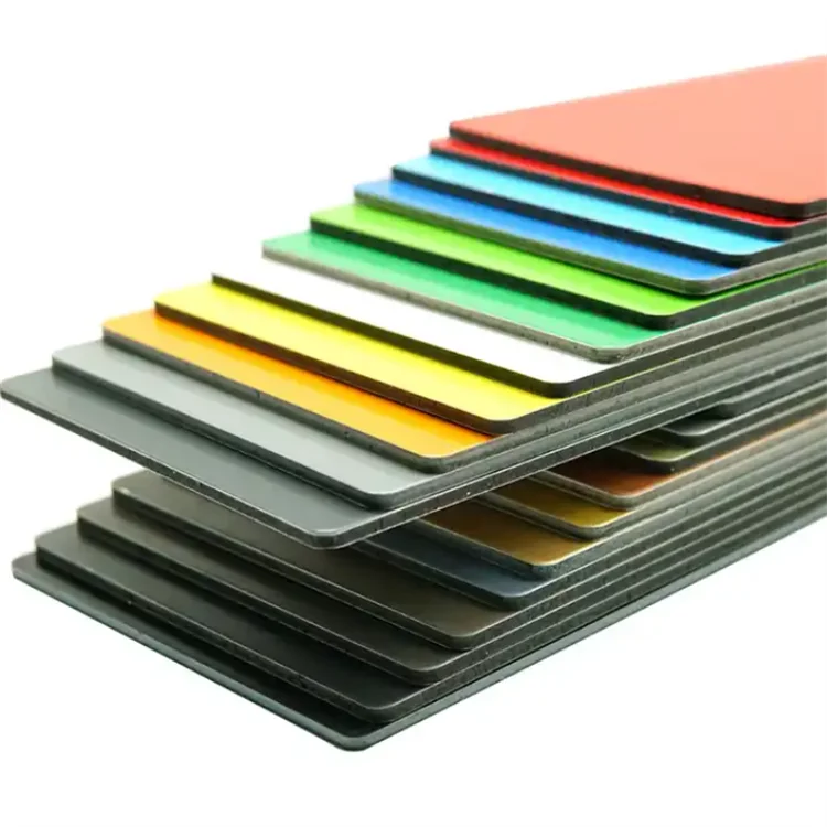 Алюминиевая титановая цинковая Композитная Панель Пластиковая алюминиевая композитная панель