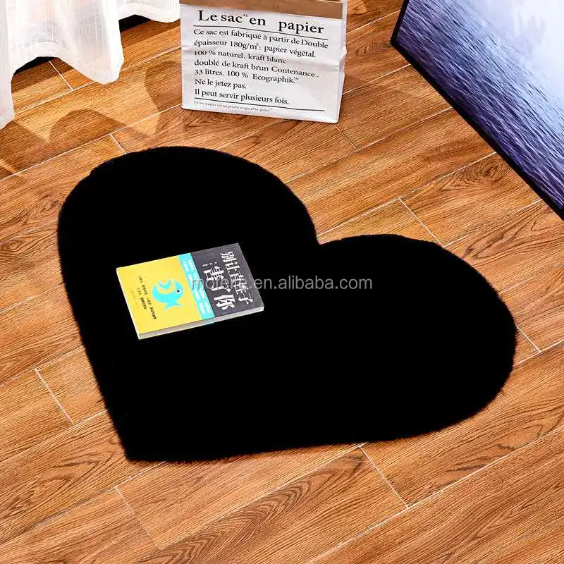 shaggy artificial faux rug fur carpet for Living Room