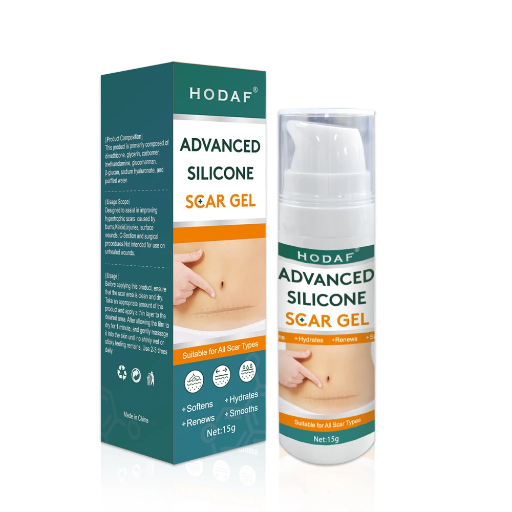 New product Skin Repair for Faded scars Silicon Scar Gel for stretch mark surgery Scar Repair cream