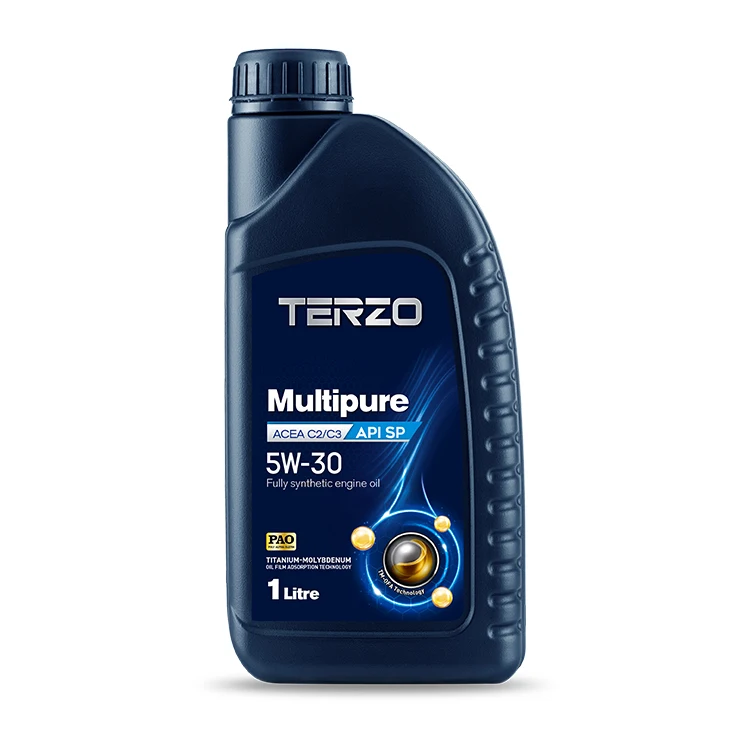 Моторное масло TERZO SAE 5W-20-API Лицензированное для оптимальной производительности и защиты двигателя