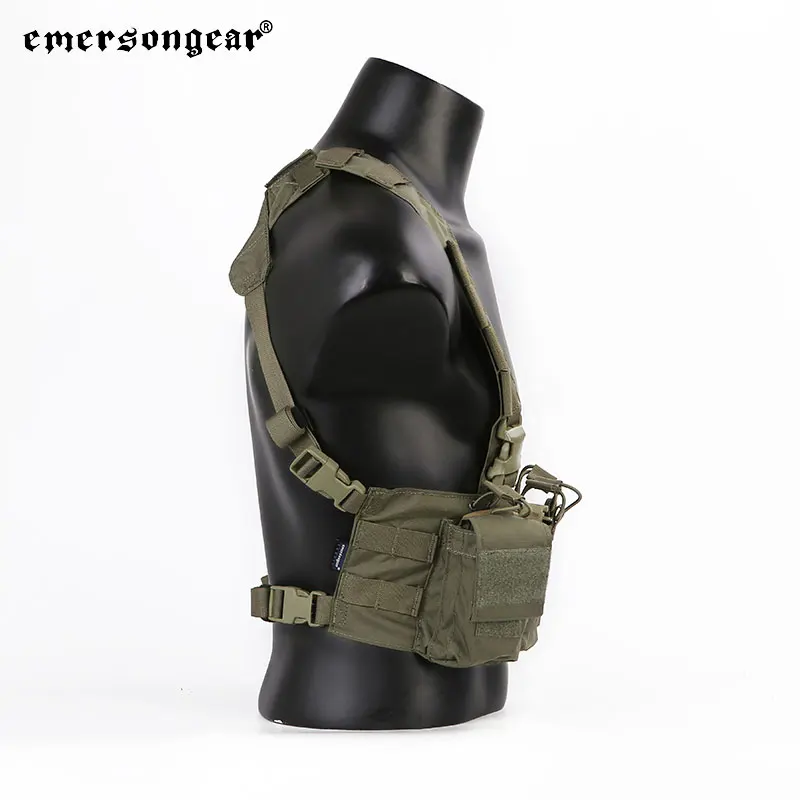 Emersongear быстросъемный жилет для страйкбола тактическое снаряжение армейская Боевая нагрудная установка Ak47 Multitarn на