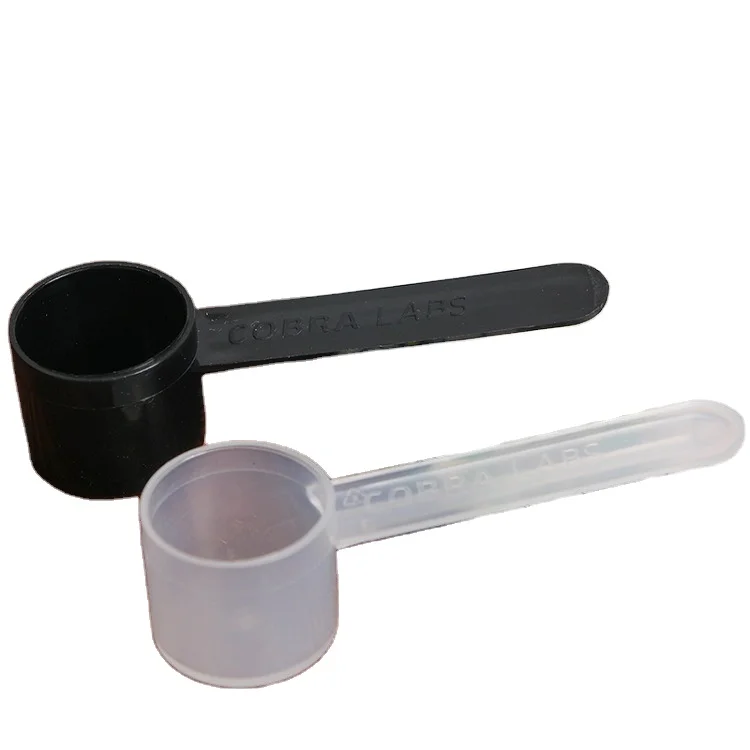 3g 4g 3.5g 4cc 5ml 6ml 6.5cc 7.5cc 9cc 11cc 13cc 14cc Measuring Scoops Plastic Spoons for Powder flat bottom short handle