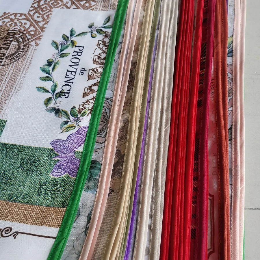 Lavender olive provence Stain Resistant Washable green Table Cloth for Upholstery