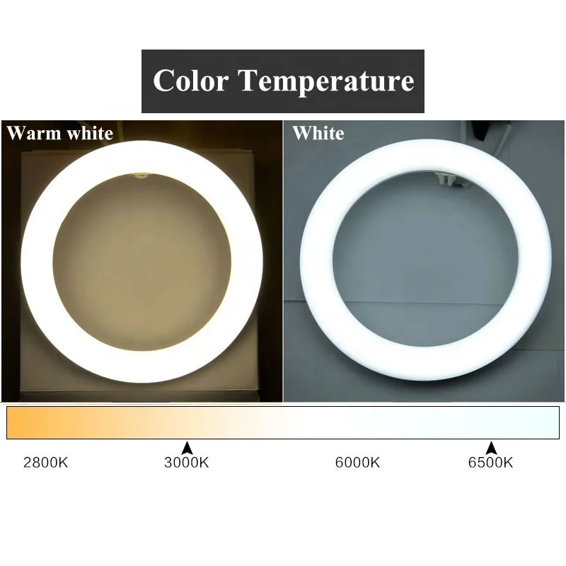 LED Circle Lights Replace Ceiling Lamp T9 G10Q OD 225mm Circular LED Lamp