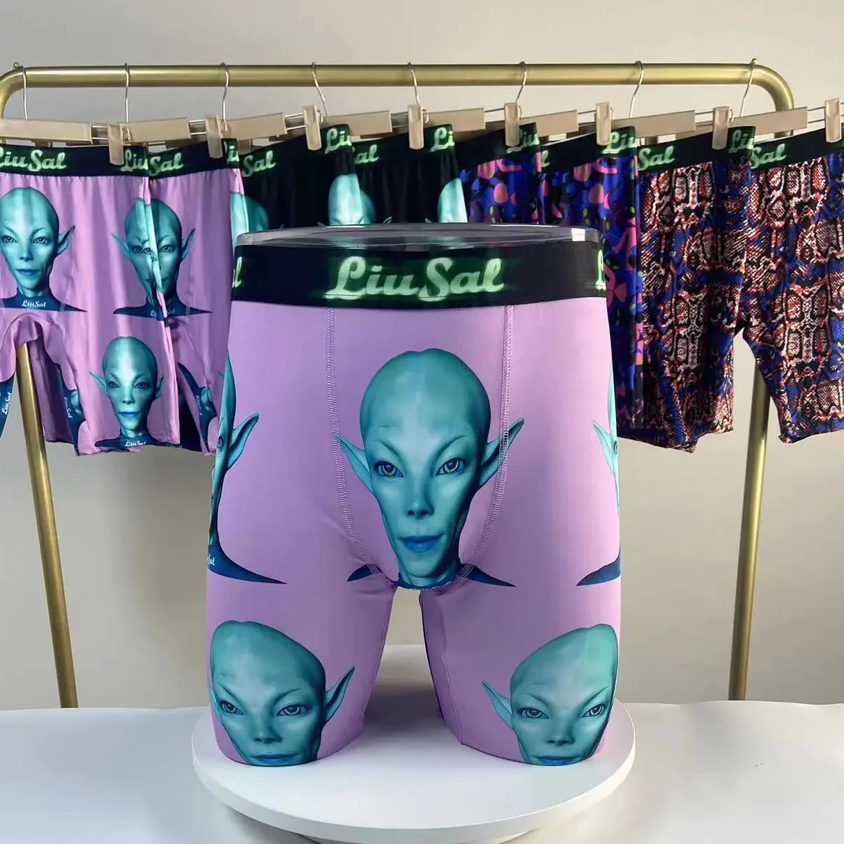 Oem New Type Brand Boxer Shorts Custom Underwear Men Fashion Wholesale Full Print Mens Underwear Boxers For Men