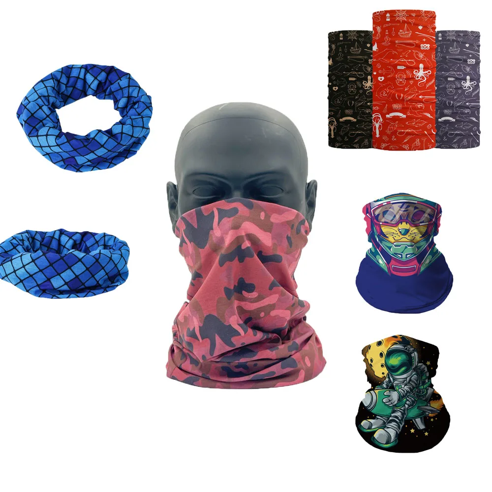 Wholesale Outdoor sunscreen scarf motorcycle riding mask breathable sports balaclava