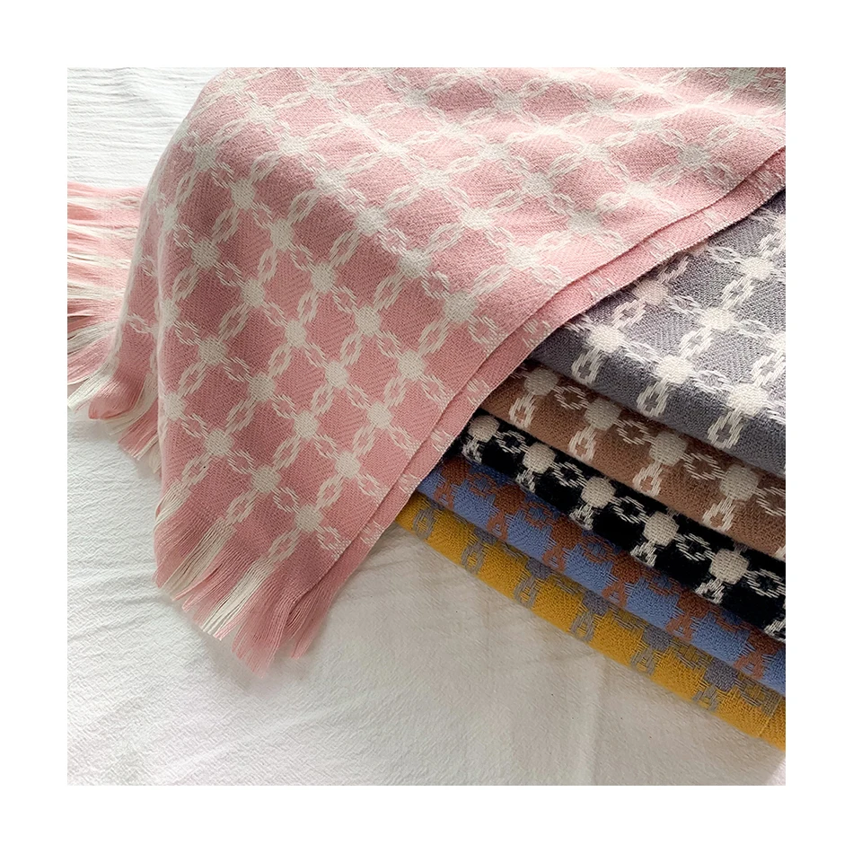 New Minimalist Style Pasmina Scarf Pashmina with Dual Purpose Apply to Autumn