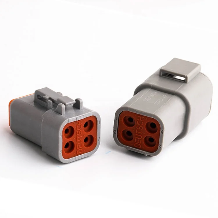 DT series DTP 4 pin male female sealed auto connectors DTP06-4S DTP04-4P