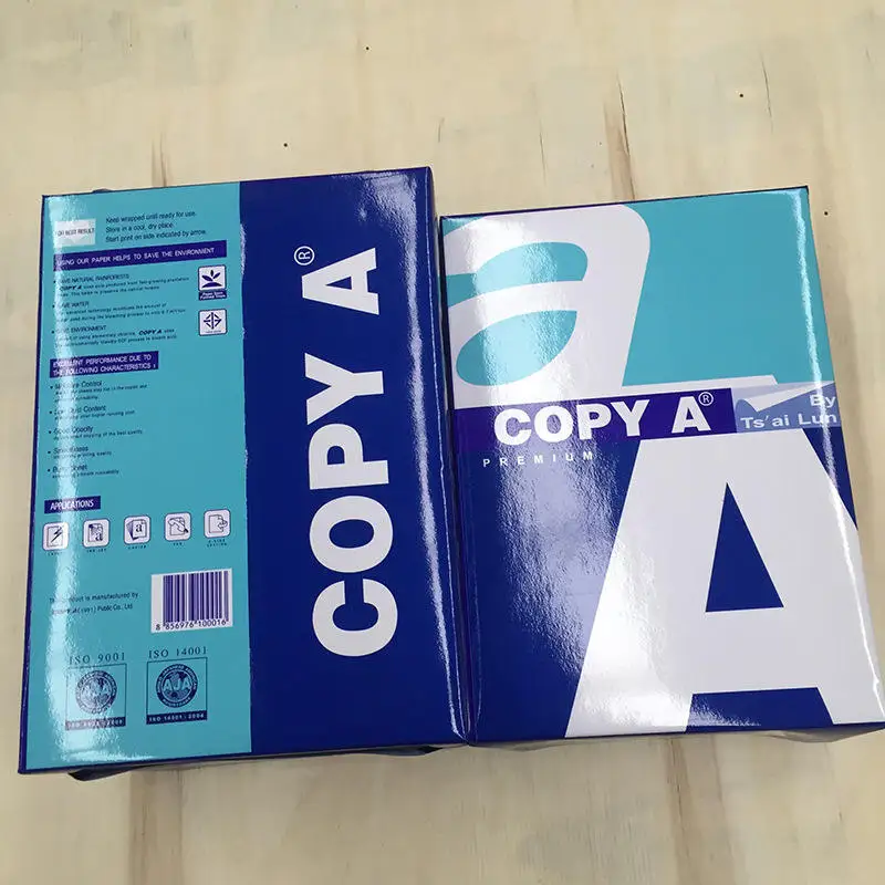 Factory wholesale price A4 paper 70/80GSM A4 size copy paper wood free white copy paper manufacturers