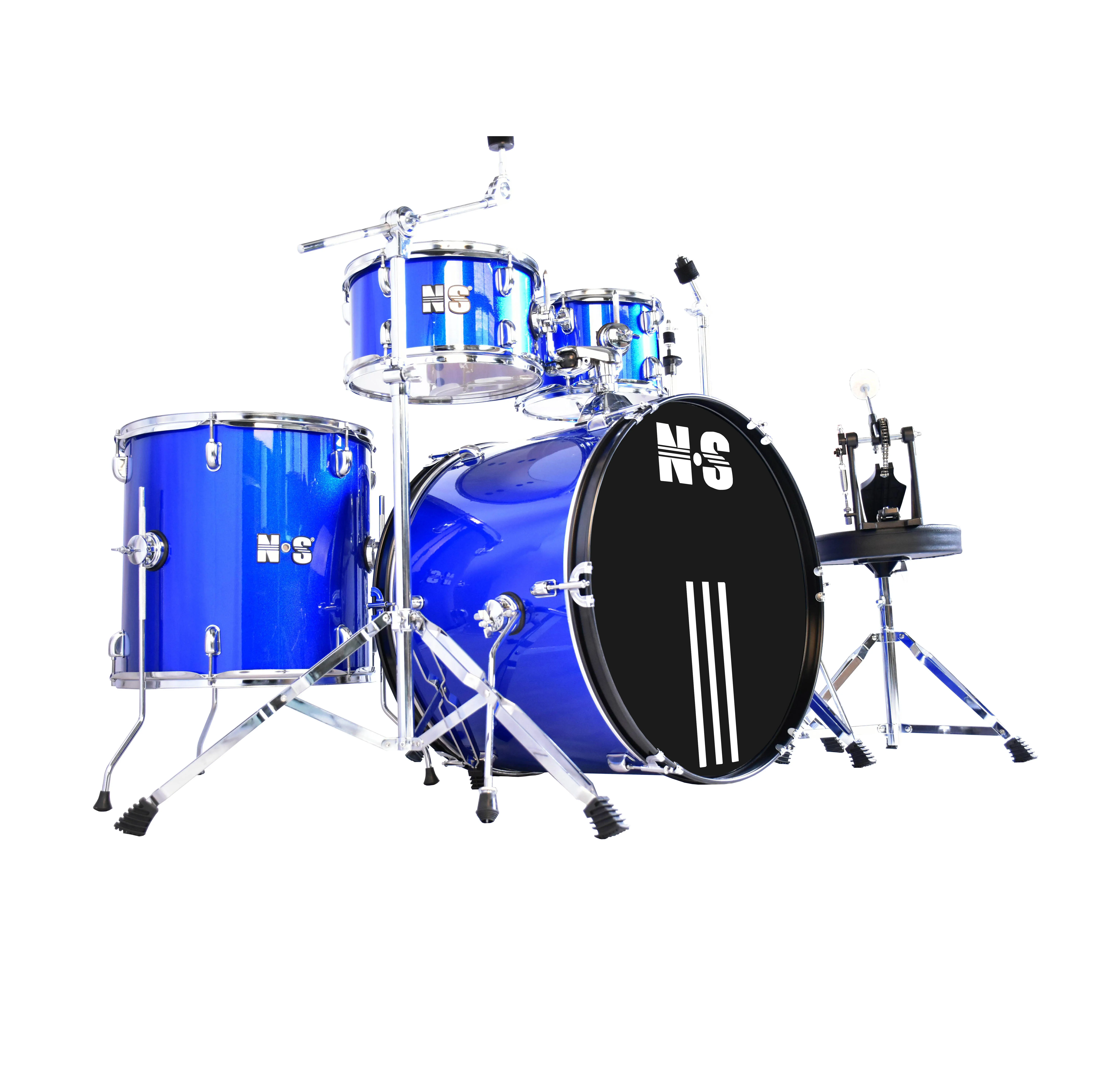 
 Тренировочный Набор барабанов для взрослых и начинающих, качественный набор тарелок, профессиональный барабан  