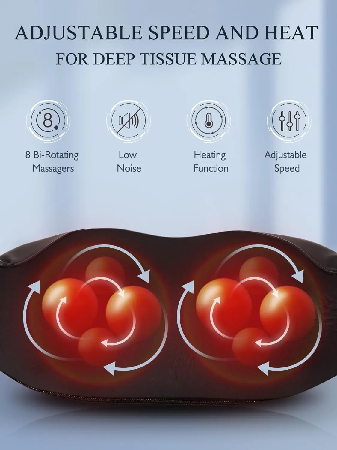 High Quality Neck Massager Kneading Shoulder Masajeador Neck and Shoulder Relaxer for Women Men Mom Dad