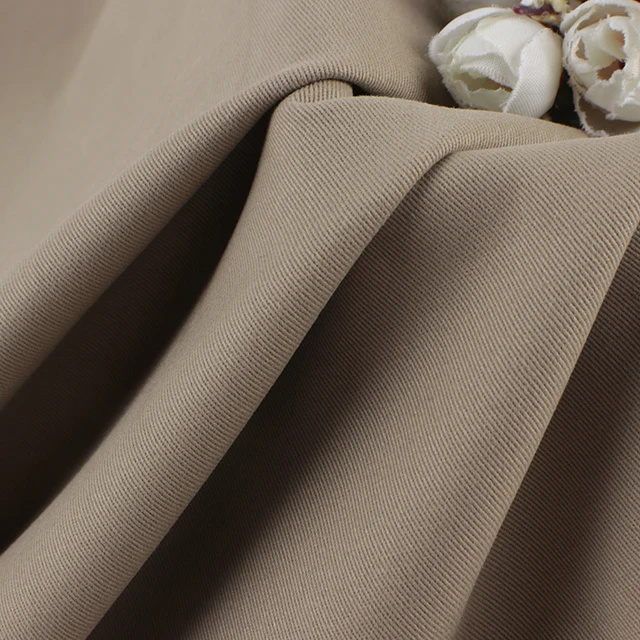 Wholesale Super Soft Encrypted 21*16 Shaka Carbon Milled Stretch Cotton Fabric For Casual Pants and Windbreaker Jacket