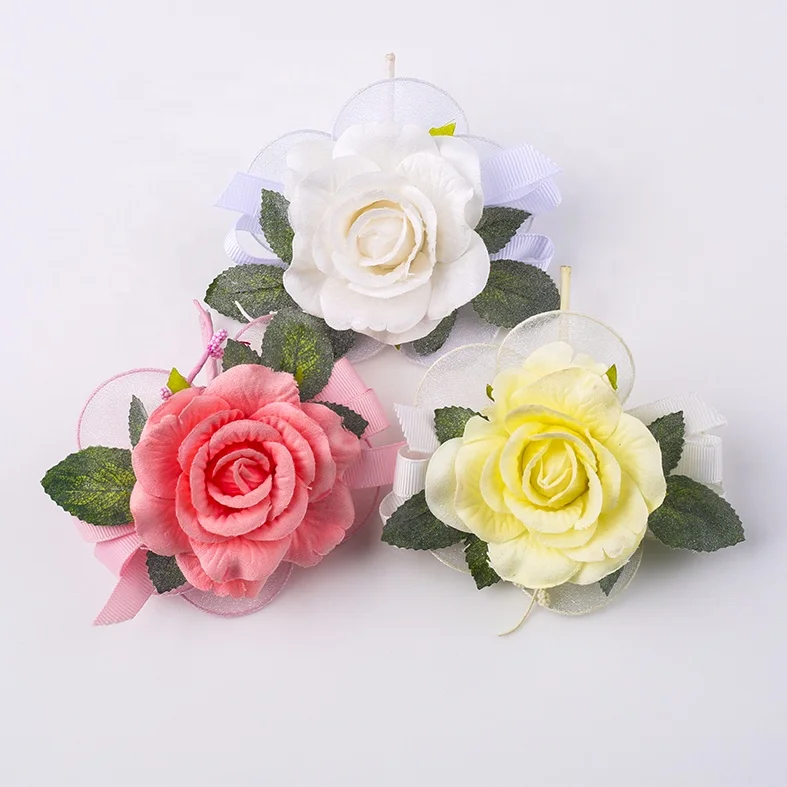 high quality  rose artificial flower real touch rose head