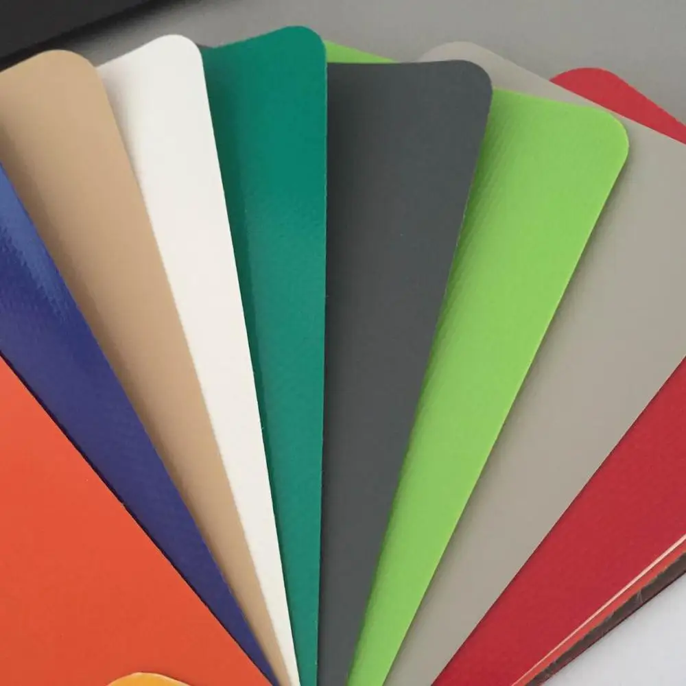 UV resistant Water-proof pvc coated polyester fabric for side curtain