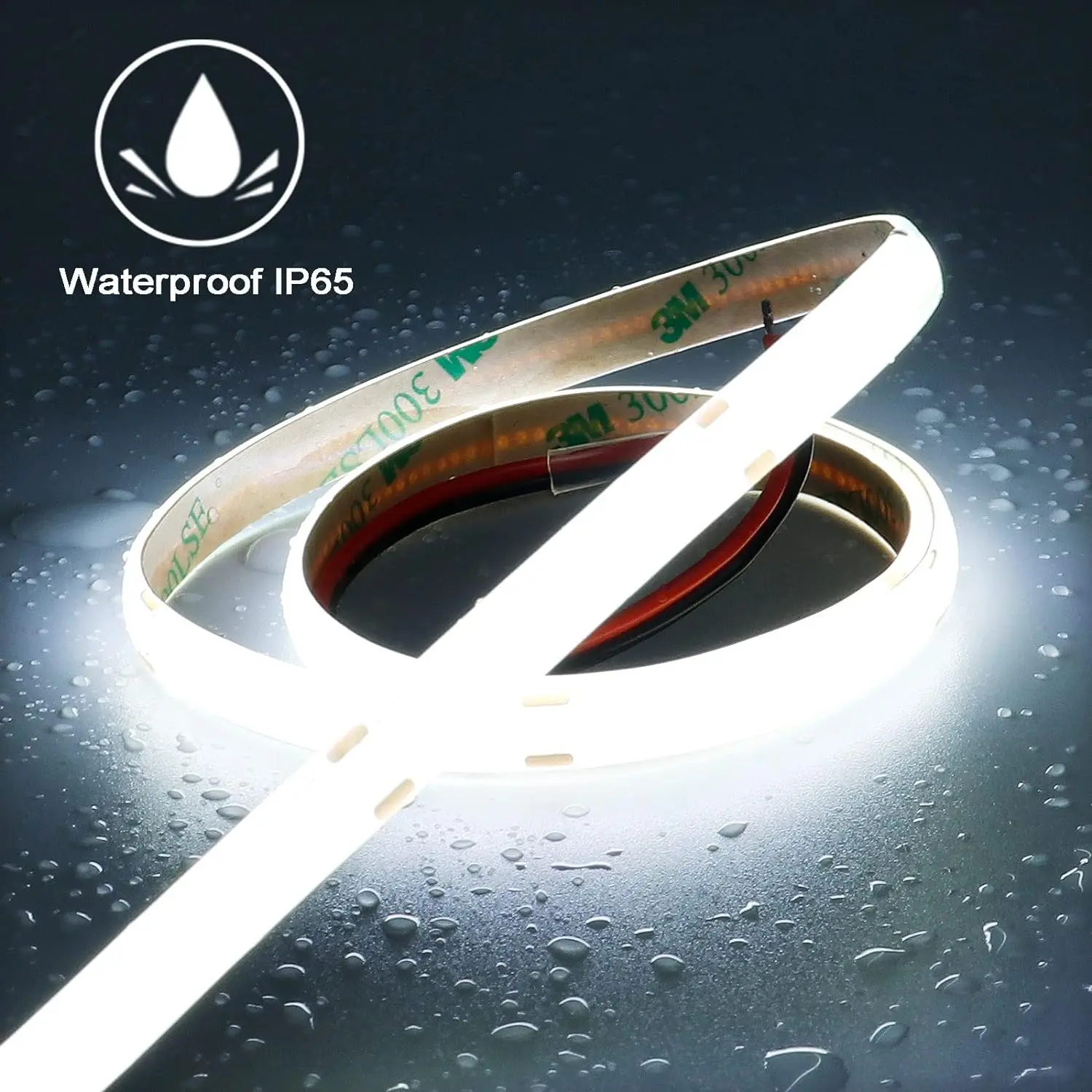 Высокое качество 5 В 12 24 220 2800 К-6500 К Rgbic Rgb Rgbw Cob светодиодные полосы 3 мм 8 10