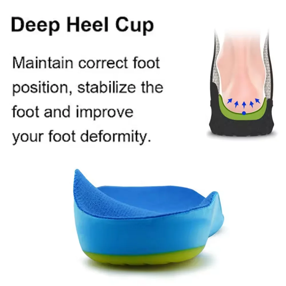 Size 19-45 Kids Medical Insoles with Arch Support