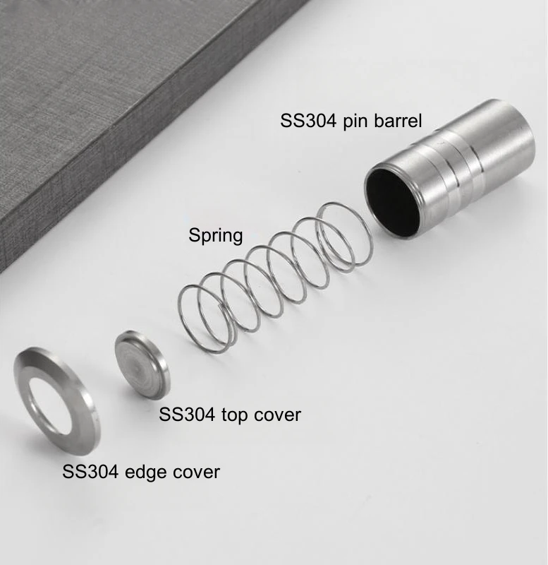 Door Dust Proof Strike Socket Stainless Steel Door Bolt Flush Door Bolt Socket