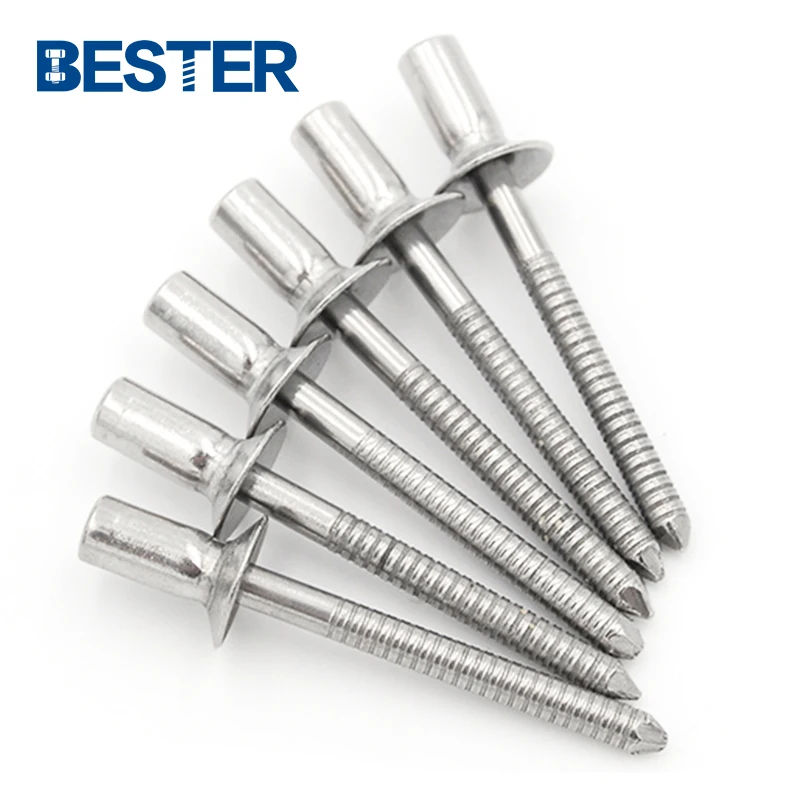 SS304 316 stainless steel Closed End Waterproof boat sealed flat Countersunk Head Blind Pop Rivet