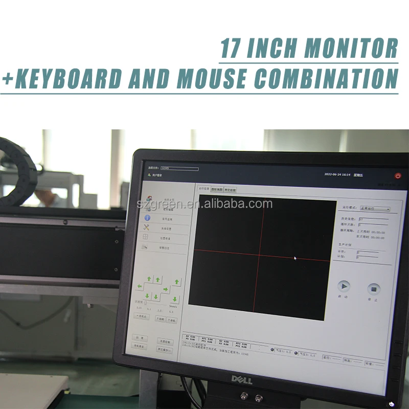 Green Platform Glue Dispensing Machine Silicone Conformal Coating Spray Machine for PCB Board Conformal Coating Dispensing