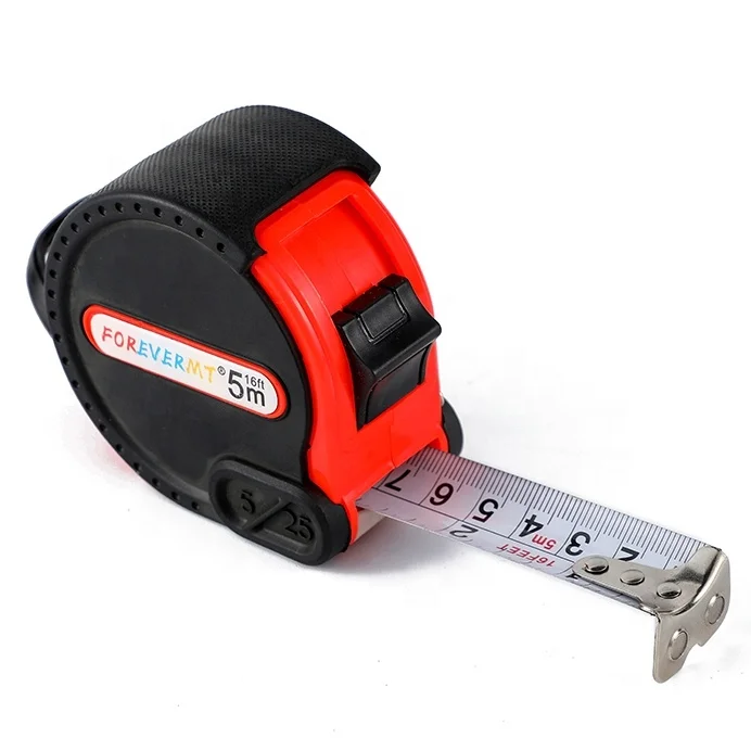 High-precision ABS Case Steel Tape Measure 3m 5m 7.5m 10m three colors Measuring Tape With Logo Custom